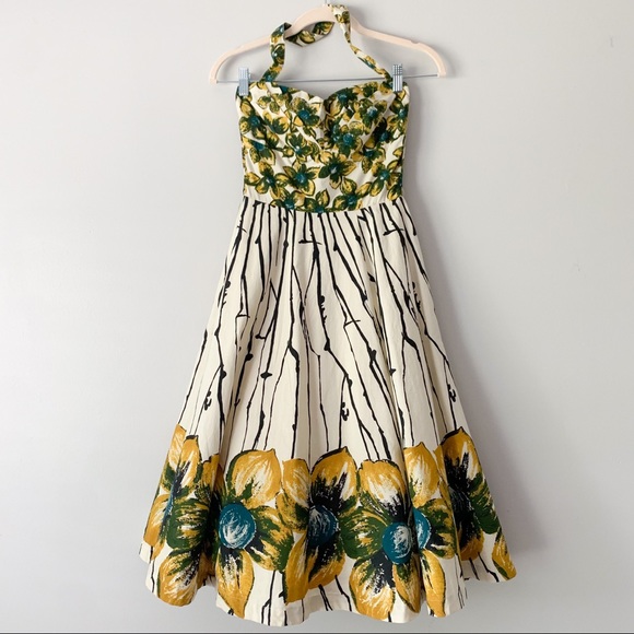 Anthropologie Girls From Savoy Burgeoning Hypericum Dress - Picture 4 of 15
